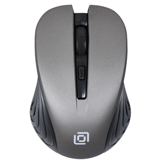 Мышь Oklick 545MW (черный/серый)